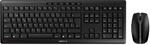 CHERRY Stream Desktop Recharge, Kabelloses Tastatur-Maus-Set, Belgisches Layout