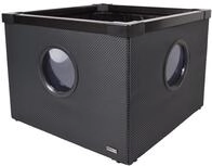 Hozelock Outdoor Aquarium - Terrassenteich 100 x 100 x 70 cm mit Flechtw&auml;nden inkl.