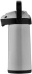 Helios Pump-Isolierkanne Airpot, 1,9 Liter, Kunststoff, grau/schwarz,