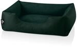 BedDog Hundebett Zara, Hundekissen mit Abziehbaren Waschbaren Bezug, Hundekorb,