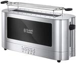 Russell Hobbs Toaster [Langschlitz f&uuml;r 2 Scheiben / 1 breite Brotscheibe]...