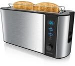 Arendo - Automatik Toaster Langschlitz - mit Defrost Funktion - warmhaltende
