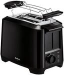 Tefal Uno Doppelschlitz-Toaster, mit Br&ouml;tchenaufsatz, 3 Funktionen Auftauen