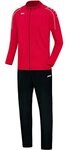 JAKO Herren Pr&auml;sentationsanzug Classico mit Kapuze, Rot, 3XL