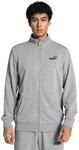 Puma Herren Essential Track Pullover, Medium Gray Heather, XL EU