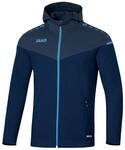JAKO Herren Kapuzenjacke Champ 2.0, Marine/Darkblue/Skyblue, L