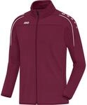 JAKO Herren Freizeitjacke Classico, Maroon, L