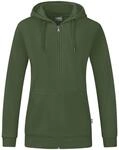 JAKO Organic Kapuzenjacke Damen Gruen, 42 Damen