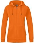 JAKO Organic Kapuzenjacke Damen orange, 40 Damen