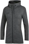 JAKO Herren Kapuzenjacke Premium Basics, Anthrazit-Meliert, 4XL