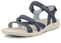 ECCO Cruiseii, Damen Riemchensandalen, Blau (Marine/Ice Flower 54668), 41 EU (7.5 UK)