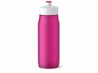 Emsa 518085 Squeeze Sport-Trinkflasche | 0,6 Liter Fassungsvermögen | Ohne BPA 