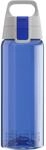 Sigg Total Color Blue Trinkflasche (0.6 L), schadstofffreie und auslaufsichere,