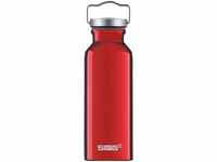SIGG - Alu Trinkflasche - Original Red - Klimaneutral Zertifiziert - Für