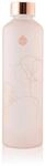 EQUA Wasserflasche aus Glas mit mattem Finish, 750 ml - Borosilikatglas - BPA-frei