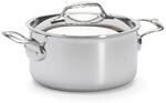 de Buyer - AFFINITY 5-lagiger Edelstahltopf mit Edelstahldeckel - 20 cm - 3742.20,