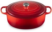 Le Creuset Signature Gusseisen-Br&auml;ter mit Deckel, &Oslash; 35 cm, Oval, F&uuml;r alle