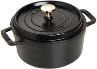 STAUB Cocotte, Gusseisen Br&auml;ter mit Deckel, 18 cm, 1,7 L, Rund, Alle Herdarten inkl