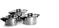 Woll Concept 6tlg., Topf-Set, Induktiv - Geeignet f&uuml;r alle Herdarten, Edelstahl,