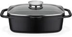 GSW Universalbr&auml;ter Gourmet Granit &ndash; hochwertiger Br&auml;ter mit Deckel, ideal...