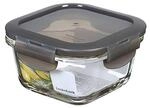 LocknLock OVEN GLASS Frischhaltedosen Glas mit Deckel | 300ml | 120 x 120 x 65 mm 