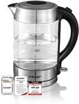 Cloer 4429 Glas Wasserkocher,Testsieger Haus und Garten 02.2019, 2200 Watt,
