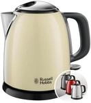 Russell Hobbs Wasserkocher [1,0l] Colours+ Edelstahl Creme (2400W,