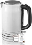 Cloer 4521 Wasserkocher 1,7 l mit herausnehmbarem Kalkfilter,...
