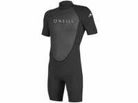 O'Neill Wetsuits Men's Reactor-2 2mm Back Zip Spring Wetsuit, Black/Black, MS