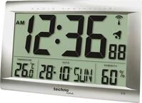 Technoline WS 8009 Funkwanduhr mit DCF-Funkempfang | XXL LCD-Display |...