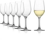 St&ouml;lzle Lausitz Wei&szlig;weingl&auml;ser Classic 6er-Set 370 ml &ndash; Weingl&auml;ser ideal...