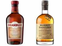 Drambuie Original Likör, 0.7L & Monkey Shoulder Triple Malt Scotch Whisky, 700ml