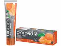 BIOMED Citrus Fresh Zahnpasta für einen frischen Atem - fluoridfreie und 97%