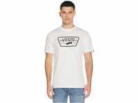 Vans Herren Full Patch T-Shirt, Weiß (White/Black), X-Small