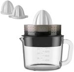 BLACK+DECKER - Elektrische Zitruspresse 30 W | Orangen- & Zitrussaft | 1 l Messkanne