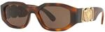 Versace Unisex 0ve4361 Sonnenbrille, Braun (Havana), 53