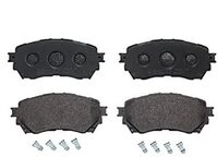 Brembo P49048 Vordere Bremsbel&auml;ge, Anzahl 4