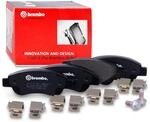 Brembo P 61 081 Bremsbelagsatz, Scheibenbremse - (4-teilig)