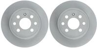 ATE 2x Bremsscheibe Hinterachse Voll 24.0110-0205.1 &Oslash;270mm, Voll, Kompatibel mit: