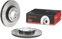 BREMBO 2x Bremsscheibe 09.B270.11 &Oslash;296mm, Innenbel&uuml;ftet