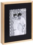 walther design Bilderrahmen schwarz 15 x 20 cm Holz-Portraitrahmen mit