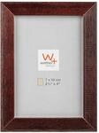 walther design BP710N Peppers Bilderrahmen, Holz, 7 x 10 cm, nussbaum