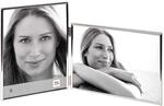walther design Bilderrahmen silber 2X 13x18 cm Chloe Portraitrahmen WD118S