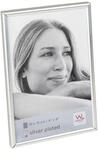 walther design Bilderrahmen matt silber 10 x 15 cm Chloe Portraitrahmen WD015T