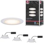Paulmann 999.42 Premium Einbauleuchten-Set LED Suon WarmDim 2000-2700K 3x6,5W...