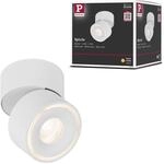 Paulmann 93373 LED Einbauleuchte Deckenleuchte Spircle 78mm incl. 1x8,0 W Warmwei&szlig;