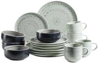 M&Auml;SER 931744 Serie Spicy Market, Handbemaltes Geschirr Set f&uuml;r 4 Personen in