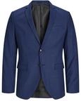 JACK & JONES Herren Jprsolaris Blazer Noos Blazer, Medieval Blue, 44