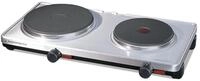 ROMMELSBACHER Automatik Doppelkochplatte AK 3099/E - Geh&auml;use aus Edelstahl,