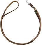 HUNTER Verstellbare F&uuml;hrleine NEOPREN, Farbe: braun/caramel, strapazierf&auml;higes
